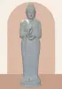 Product image 1 of the product “Standing Buddha made of Riverstone in Dharmachakra position - gesture of wheel of the teaching of Dharma. About 181cm height. ”